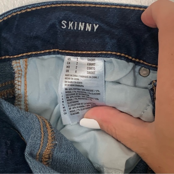 American eagle short skinny jeans - Picture 7 of 9